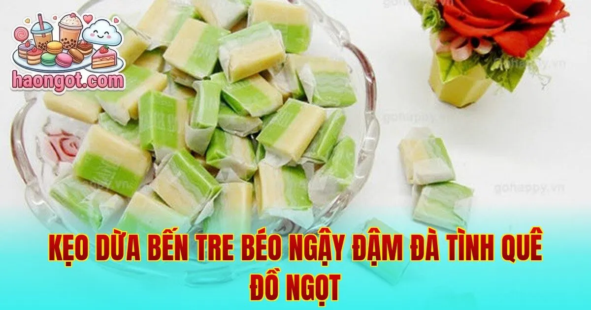 Kẹo Dừa Bến Tre Béo Ngậy Đậm Đà Tình Quê Đồ Ngọt