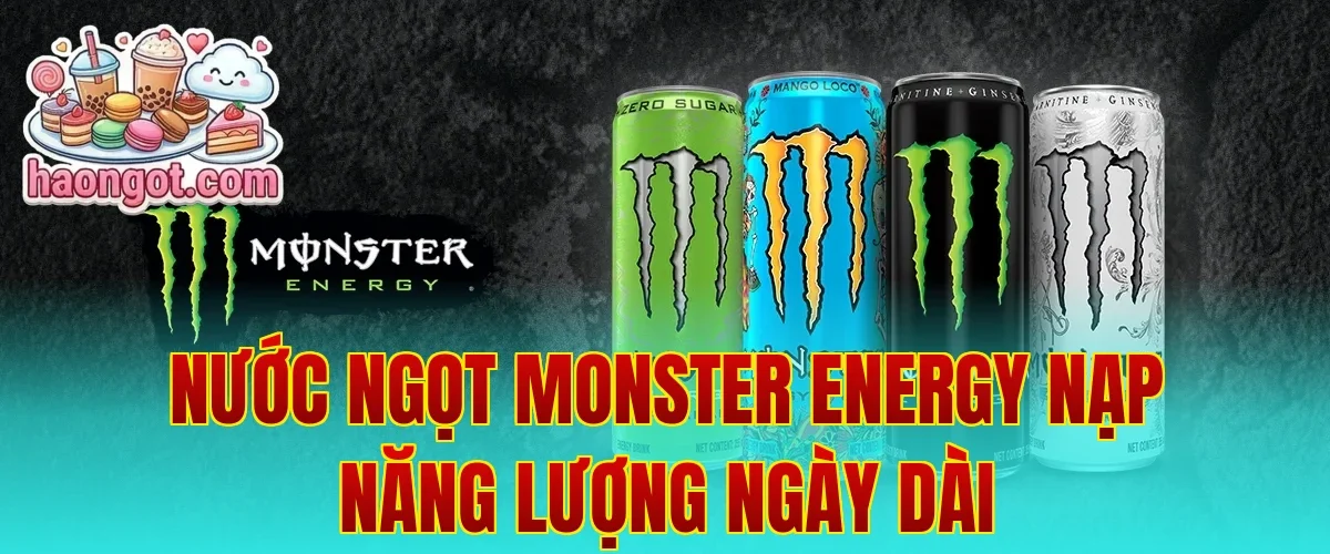 Nước Ngọt Monster Energy Nạp Năng Lượng Ngày Dài