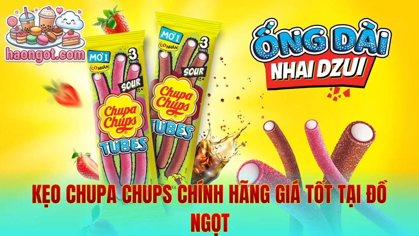 Kẹo Chupa Chups Chính Hãng Giá Tốt Tại Đồ Ngọt