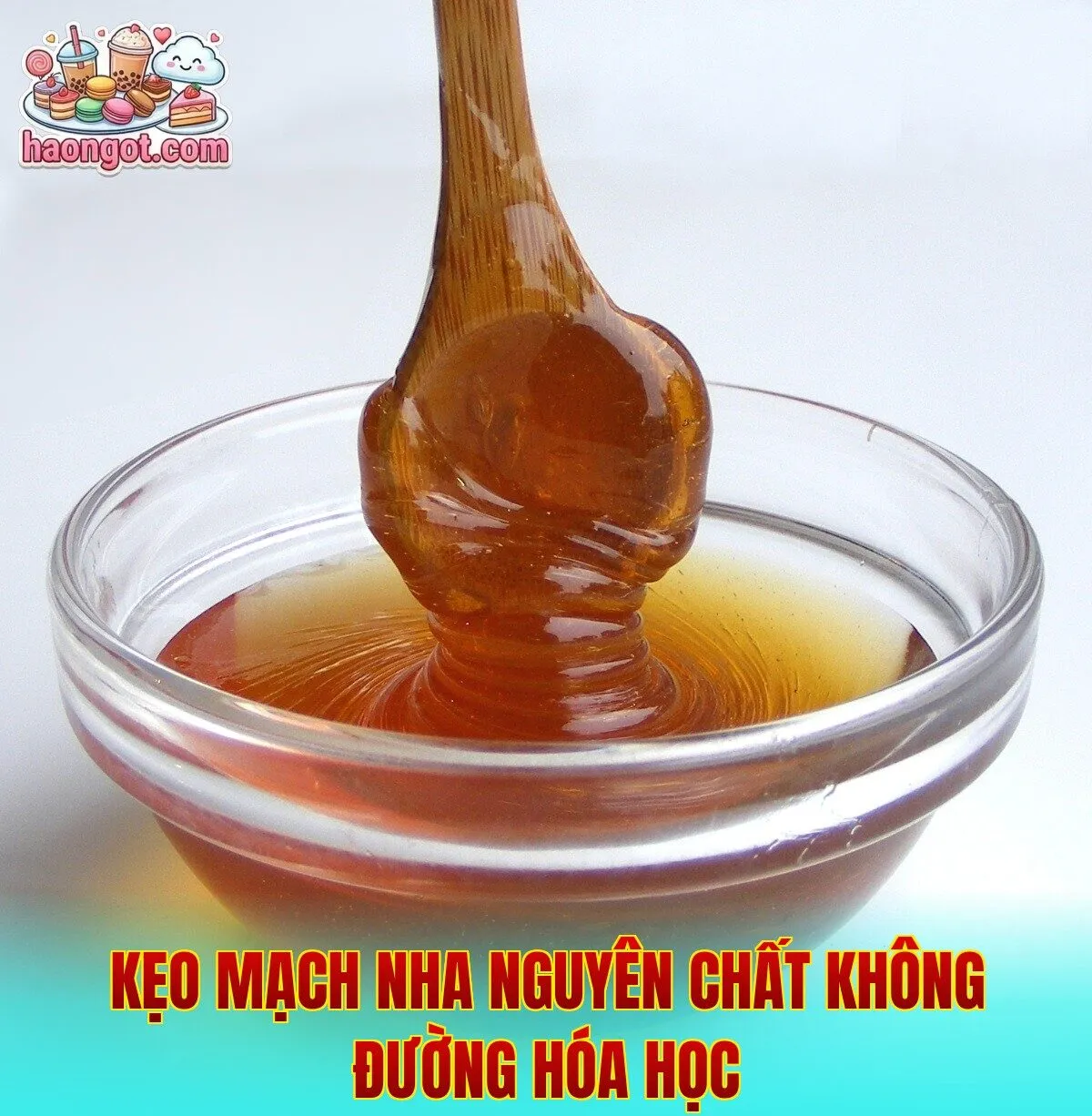 Kẹo Mạch Nha Nguyên Chất Không Đường Hóa Học