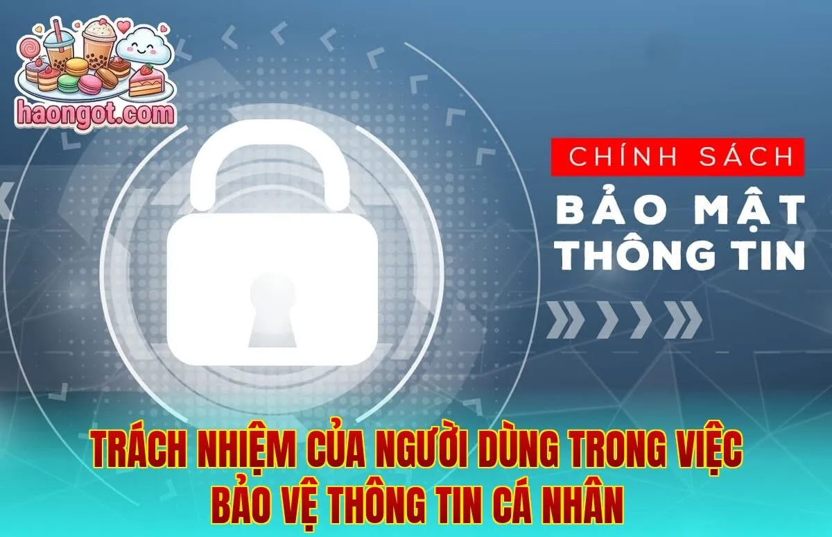 Trách nhiệm của người dùng trong việc bảo vệ thông tin cá nhân