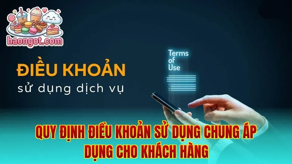 Quy định điều khoản sử dụng chung áp dụng cho khách hàng