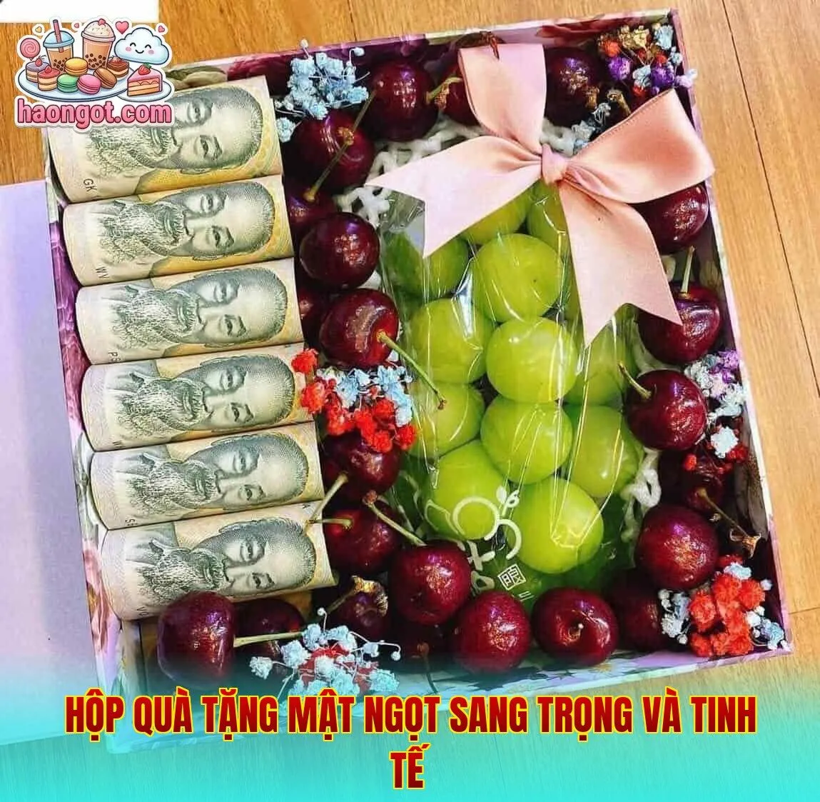 Hộp quà tặng mật ngọt sang trọng và tinh tế