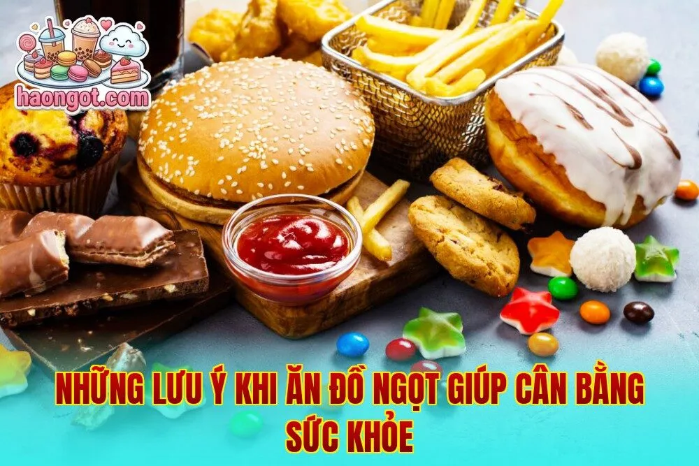 Những lưu ý khi ăn đồ ngọt giúp cân bằng sức khỏe