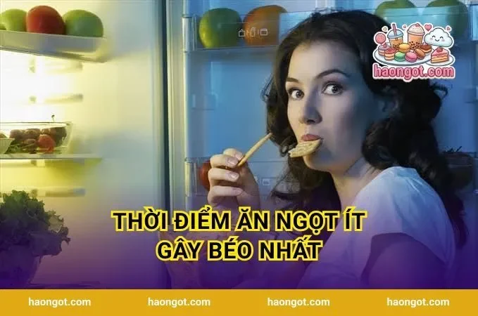 Thời Điểm Ăn Ngọt Ít Gây Béo Nhất